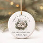 First Christmas As Grandparents Celebration Bauble, thumbnail 2 of 5