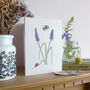 Ladybird And Muscari Any Occasion Greetings Card, thumbnail 2 of 5