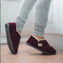 Women's Closed Back Slippers In Berry, thumbnail 2 of 11