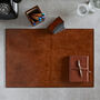Personalised Leather Desk Mat, thumbnail 1 of 5