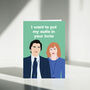 I Want To Put My Outie In Your Innie Anniversary Card, thumbnail 1 of 5