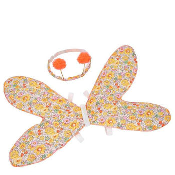 Liberty Print Butterfly Dressing Up Outfit, 4 of 4