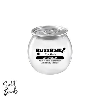 Buzz Ballz Lotta Colada Cocktail Can, 2 of 2