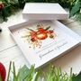 Handmade Red Bauble Christmas Card For Any Recipient, Customisable, thumbnail 4 of 6