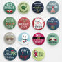 Funny Xmas Badge 'I'm On The Naughty List', thumbnail 3 of 5