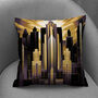 Urban Horizons Art Deco Hand Made Cushions Design Three, thumbnail 7 of 8