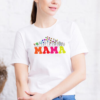 Flower Mama Printed T Shirt, 5 of 6