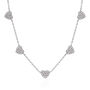 Cerys Sparkling Heart Necklace, thumbnail 6 of 8