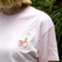 Unisex Hand Embroidered Retro Furniture Tshirt, thumbnail 7 of 7