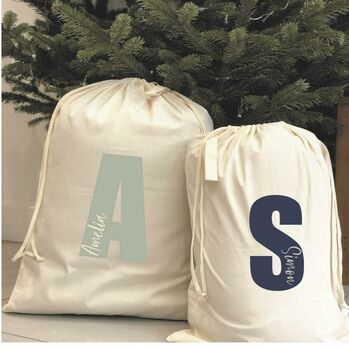 Personalised Initial Christmas Bag/Sack, 3 of 4