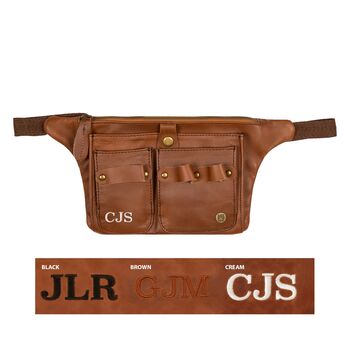 Personalised Brown Hairdressers Belt, 2 of 9