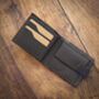 Personalised Thick Oiled Leather Wallet Rfid, thumbnail 7 of 11