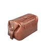 Personalised Leather Men Wash Bag. 'The Duno Large', thumbnail 6 of 12