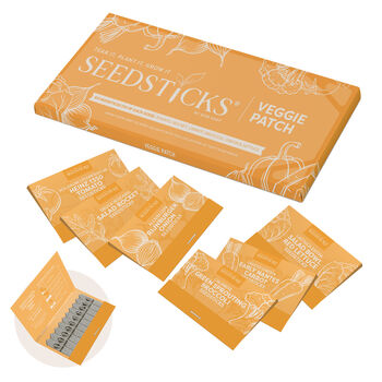 Personalised Veggie Patch Seedsticks® Gift Pack, 3 of 4