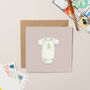 Fern Baby Grow Card, thumbnail 1 of 3