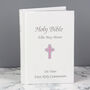 Personalised First Holy Communion Pink Cross Bible, thumbnail 2 of 8