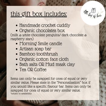 'A Little Box Of Love' New Mum Gift Box, 4 of 8