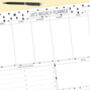 Personalised Spotty Weekly Planner Tear Off Pad, thumbnail 1 of 7