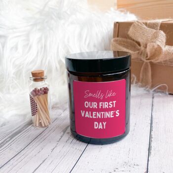 Our First Valentine’s Day Candle Gift Set For Girlfriend, 5 of 6