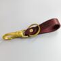 Burgundy Leather Whippet Collar And Matching Lead Set, thumbnail 4 of 10