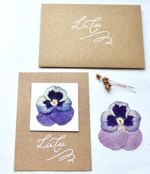 Little Love Card With Viola, 4 of 4