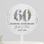 60th Diamond Anniversary Cake Topper, thumbnail 2 of 5
