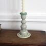 Ceramic Candlestick In Green, thumbnail 4 of 4