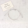Sterling Silver 'You've Got This' Morse Code Bracelet, thumbnail 3 of 6