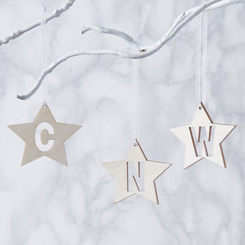 Initial Star Personalised Decoration, 8 of 9