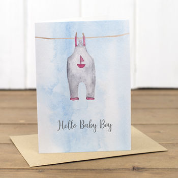 Baby Boy Card, 2 of 3