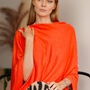 Personalised Easy To Wear Fine Knit Overhead Poncho, thumbnail 2 of 12