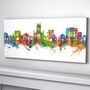 Bury St Edmunds Skyline Cityscape Art Print, thumbnail 1 of 7