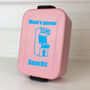 Personalised Adult's Gamer Lunch Box To Go, thumbnail 4 of 11