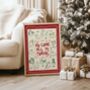 Come All Ye Furful Christmas Dog Print, thumbnail 2 of 3