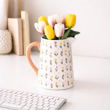 Spring Flower Jug Gift For Women, 6 of 7
