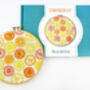 Oranges And Lemons Embroidery Kit, thumbnail 4 of 6
