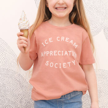 'Ice Cream Appreciation Society' Kid's T Shirt, 6 of 10