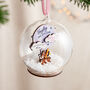 Hot Air Balloon First Christmas Baby Details Bauble, thumbnail 9 of 10