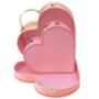 Personalised Set Of Two Pink Heart Suitcases, thumbnail 2 of 3
