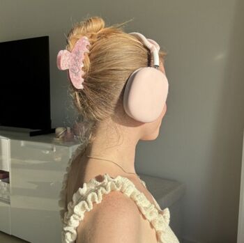 Personalised Marble Custom Diamante Hair Clip, 5 of 6