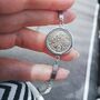 Any Date Personalised Sixpence Cuff Bracelet, thumbnail 10 of 12