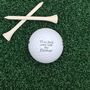 Six Personalised Golf Balls With ''This Ball Was Lost By .. ..'', thumbnail 2 of 5