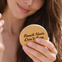 Bon Voyage 'Beach Hair…' Travel Mirror Hairbrush | Gift Bag | Holiday Accessory | Wooden Brush, thumbnail 2 of 4