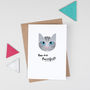 Cat Valentine's Card 'You Are Purrrfect', thumbnail 2 of 5