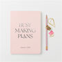Personalised Making Plans 2026 Weekly Diary, thumbnail 2 of 8