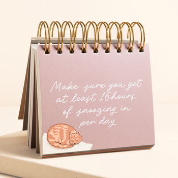 Be More Cat Desktop Flip Chart, 3 of 5