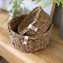 Respiin Chunky Seagrass Basket, thumbnail 1 of 5