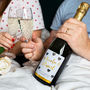 First 1st Anniversary Personalised Sparkling Wine Gift, thumbnail 2 of 5
