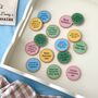 Personalised Daddy And Baby Memory Making Tokens Bag, thumbnail 2 of 11