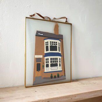 Personalised House Portrait Papercut, 3 of 8